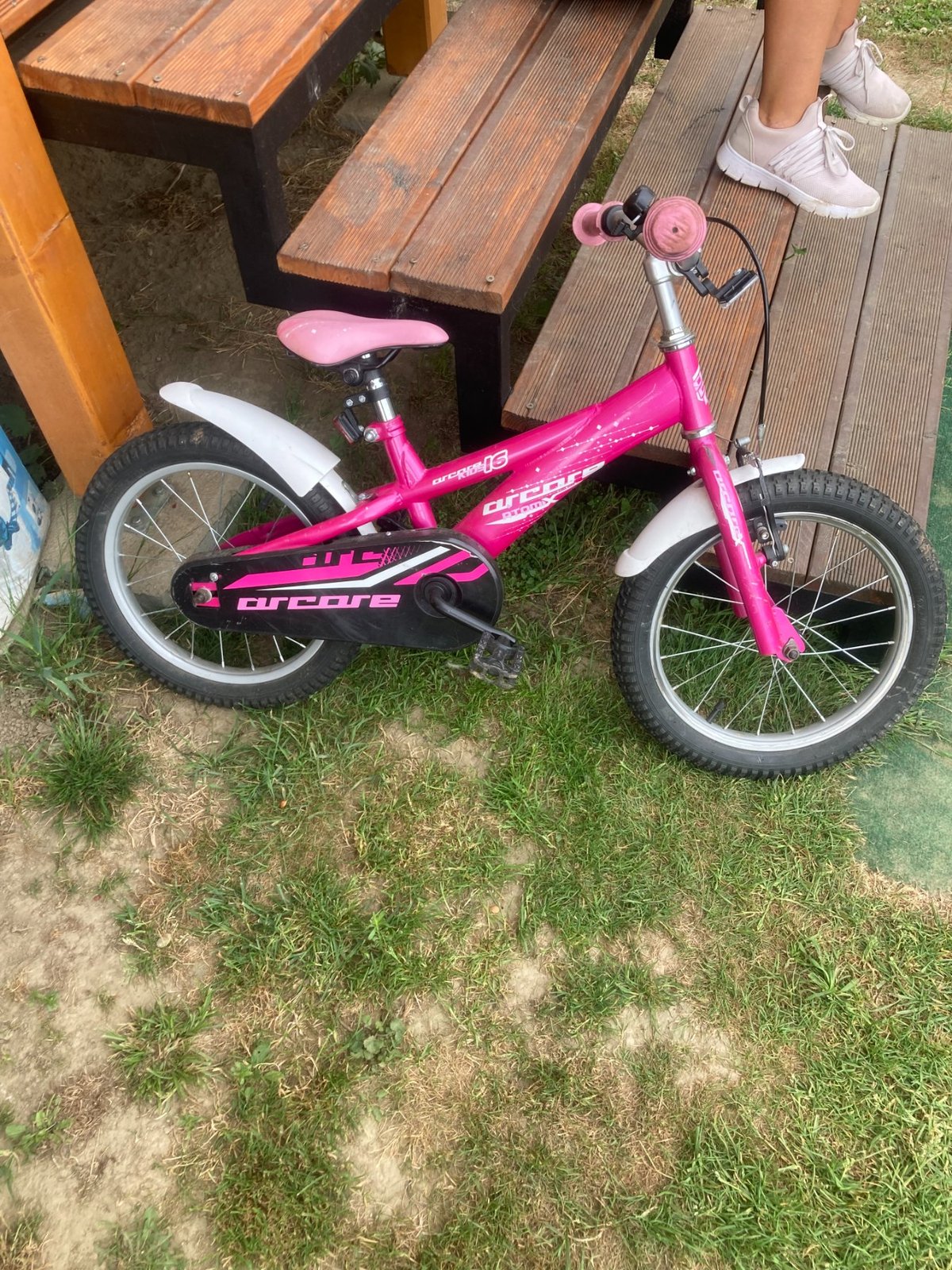Dětské kolo Arcore 16" růžové, dívčí